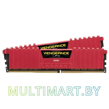 Оперативная память Corsair Vengeance LPX 2x8GB DDR4 PC4-19200 (CMK16GX4M2A2400C16R)